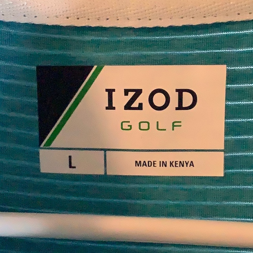 Izod Golf Polo Shirt NWT